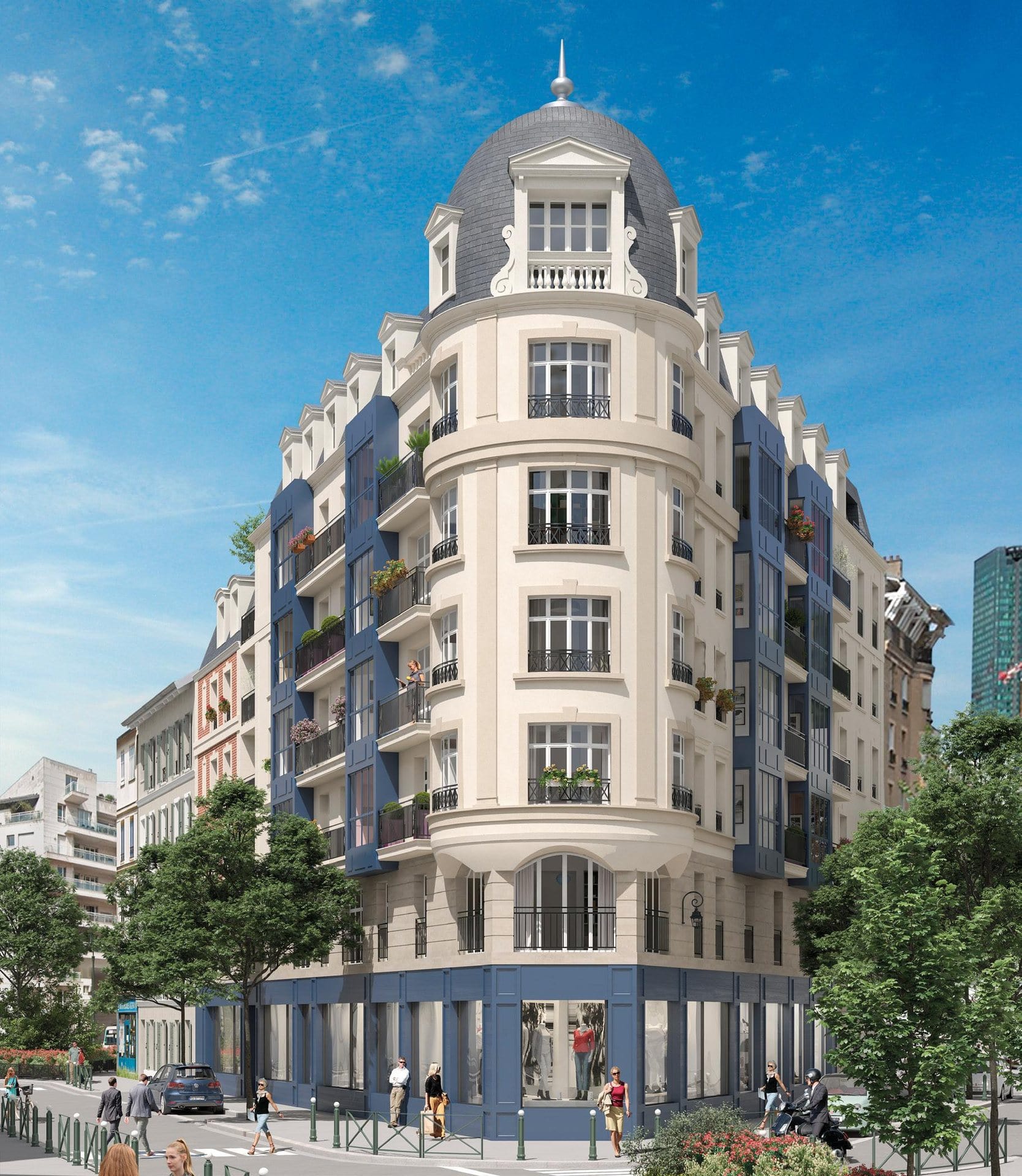 Rue de l'Oasis, Puteaux 2015. Joli petit restaurant qui n'existe plus