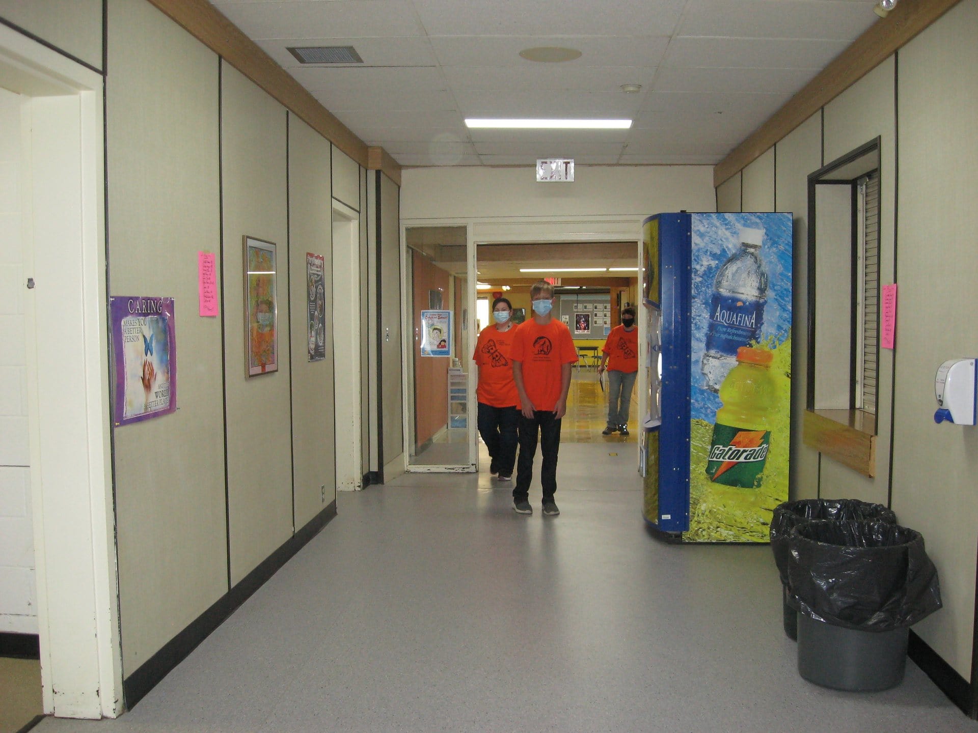 Support Staff with Student