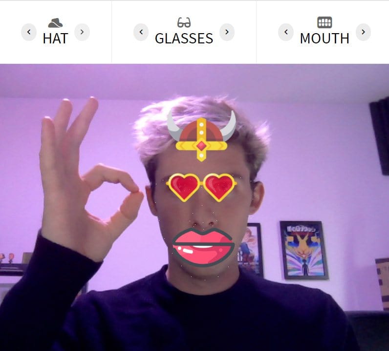 Ajout des accessoires façon snapchat